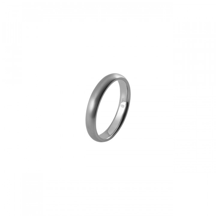 4mm Half round Womens wedding ring