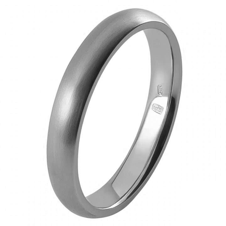 4mm Férfi féldomború karikagyűrű